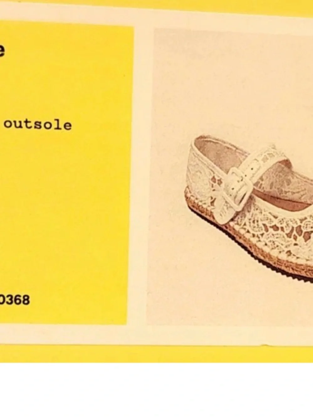 art class White Lace Mary Jane Espadrille Mules